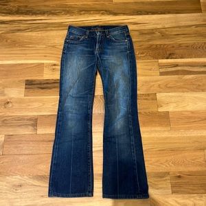 Seven bootcut jeans, size 25